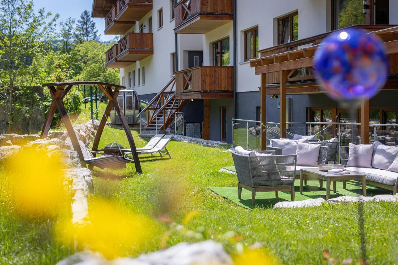 Apart- Und Wellnesshotel Dachsteinresort Russbach am Pass Gschuett Exterior photo