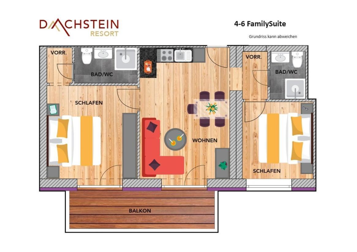 Apart- Und Wellnesshotel Dachsteinresort Russbach am Pass Gschuett Exterior photo