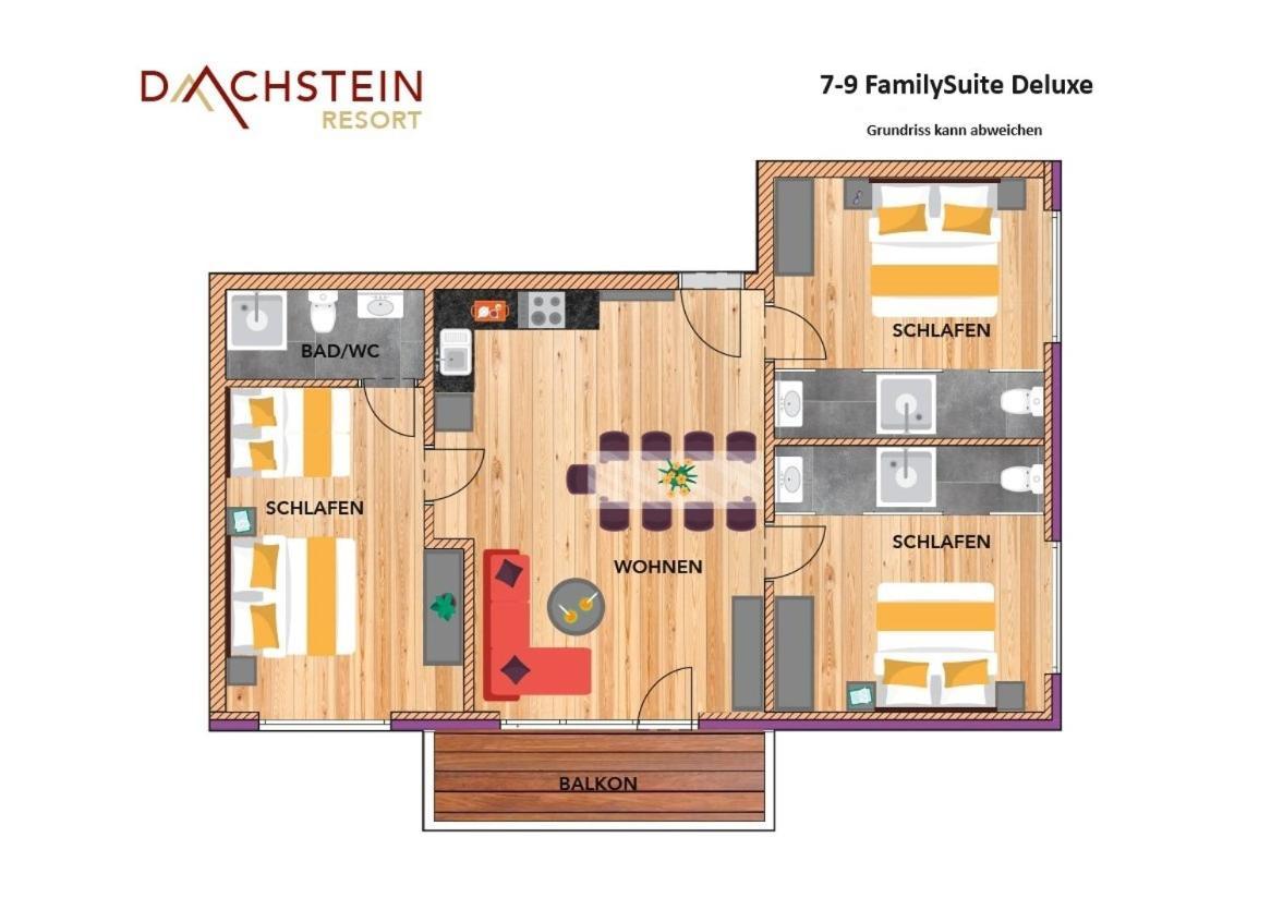 Apart- Und Wellnesshotel Dachsteinresort Russbach am Pass Gschuett Exterior photo