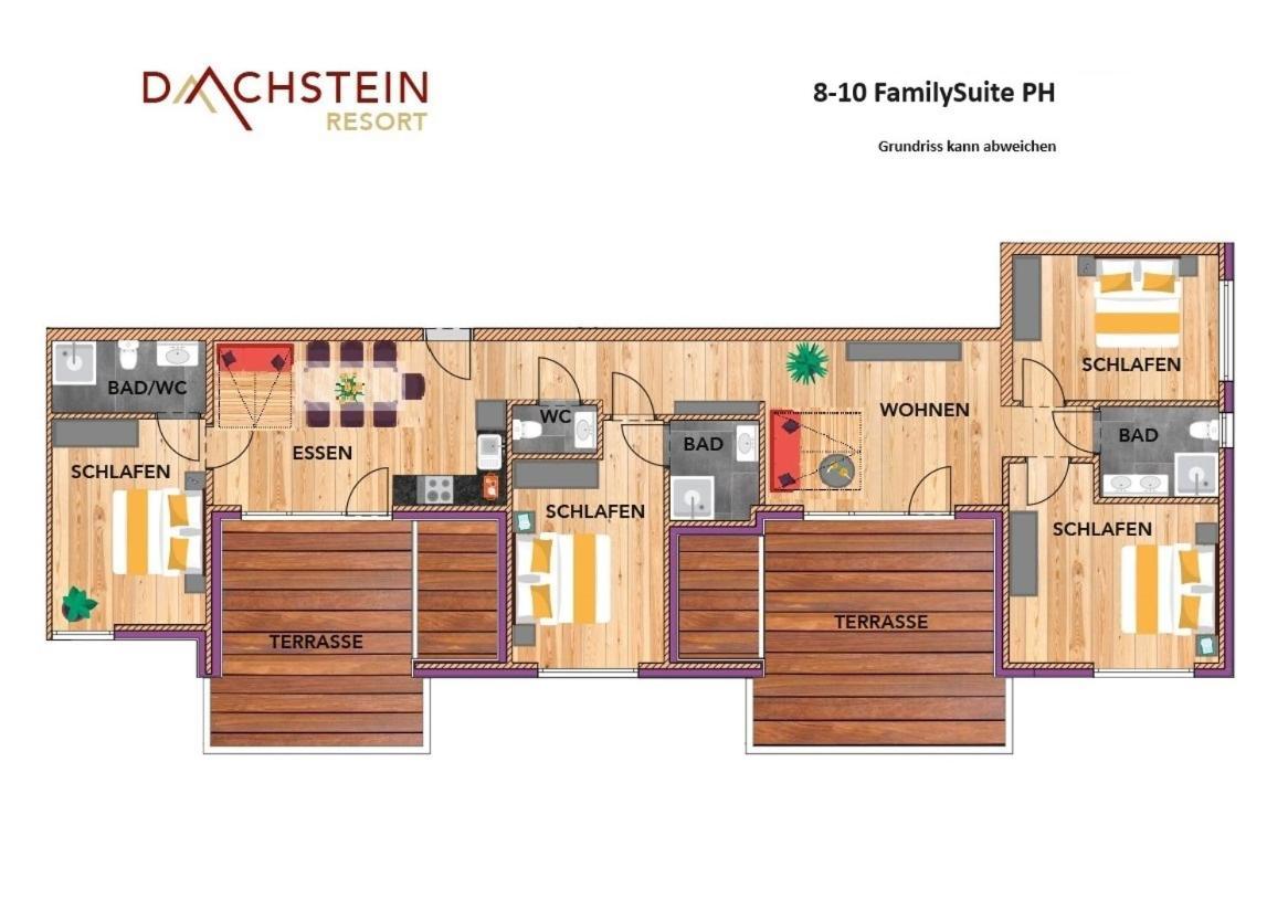 Apart- Und Wellnesshotel Dachsteinresort Russbach am Pass Gschuett Exterior photo